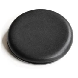Magnet för glastavlor rund 30mm svart 5st/fp