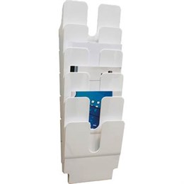 Flexiplus 6 A4 stående vit
