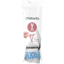 Avfallspåse PerfectFit V 3 liter 20 st/fp Brabantia
