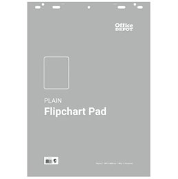 Blädderblock 600x850mm olinjerad 50 blad/block