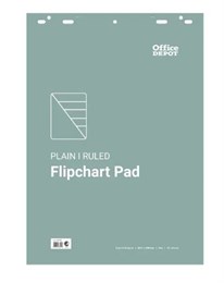 Blädderblock 600x850mm linjerad/olinjerad 50 blad/block