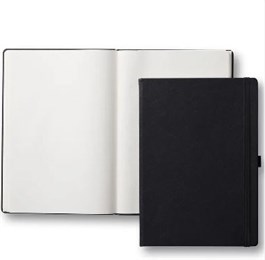 Anteckningsbok Classic A4 olinjerad svart