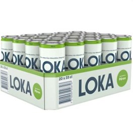 Kolsyrat vatten Loka Päron 33cl inkl pant