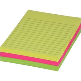 Notis Sticky 150x 101mm Linjerat 3/fp
