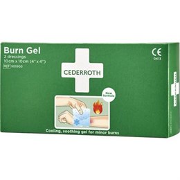 Burn gel dressing 2 st/ask