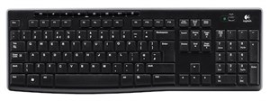 Tangentbord Logitech K270 Svart