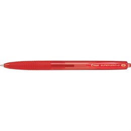 Kulspetspenna Pilot Super Grip Medium Röd