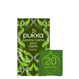 Te Pukka grönt te supreme 20st/fp