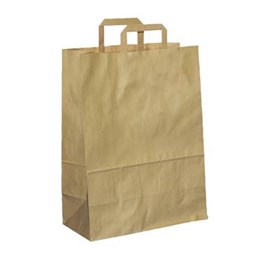 Bärkasse Papper Brun 16L 200/fp
