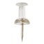 Kartnålar Push-pin transparent 25/fp