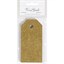 Etikett Manilla Glitter guld 15 st/fp