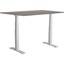 Elskrivbord 2 grå/vit 1600x800