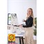 Ståbord laptop Easydesk Rise vit Sun-Flex