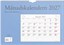 Månadskalendern