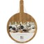 Skärbräda rund 42 cm Bambu