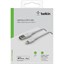 Lightning-USB-A Belkin 1 meter vit